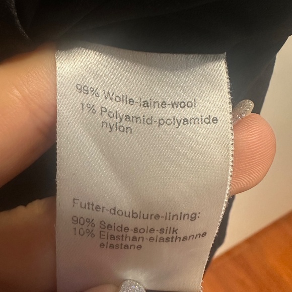 Akris Black Wool Midi Dress – Made in Switzerland - Picture 8 of 9